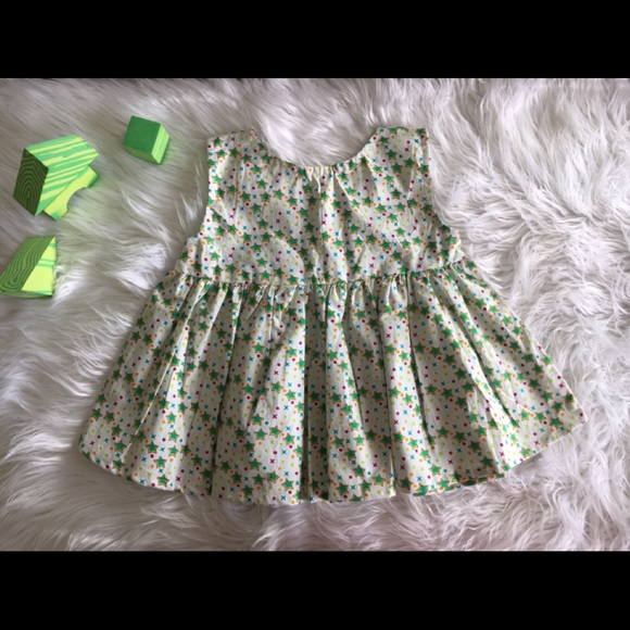 Handmade cotton frock for baby girls - Picture 4 of 4